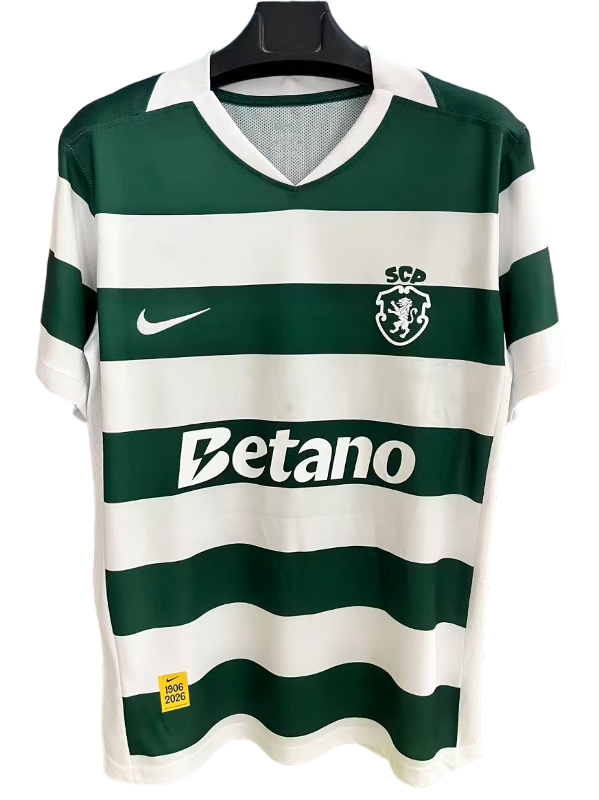 26/27 Sporting CP home Fan Version S-4XL