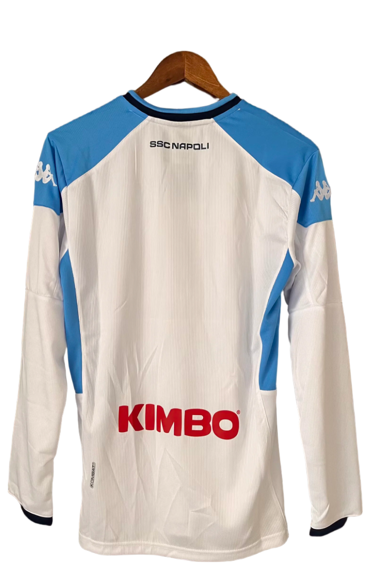 19/20 Napoli white long sleeve retro version S-XXL