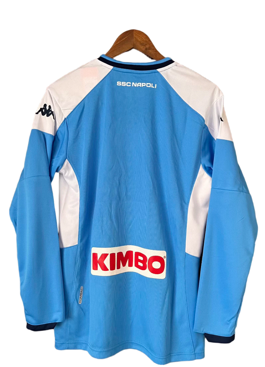 19/20 Napoli blue long sleeve retro version S-XXL