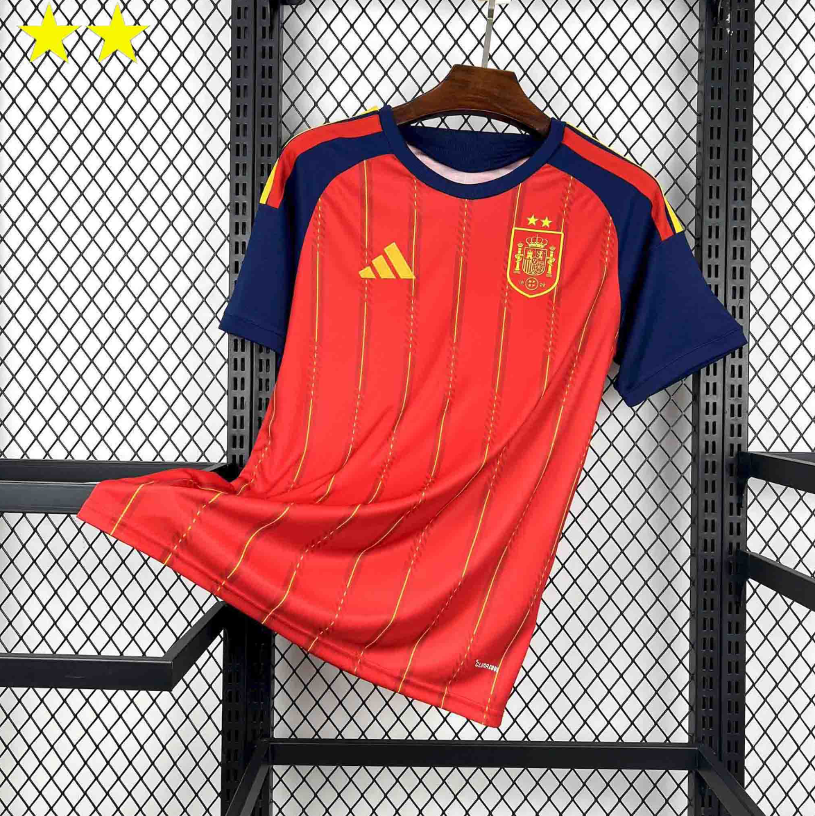 2026 Spain Home two star fan version S-4XL