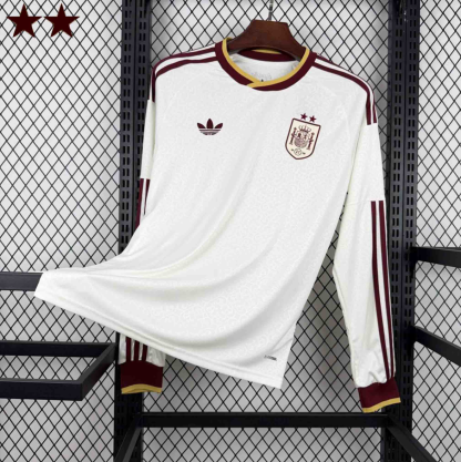 2026 Spain away two star long sleeve fan version S-4XL