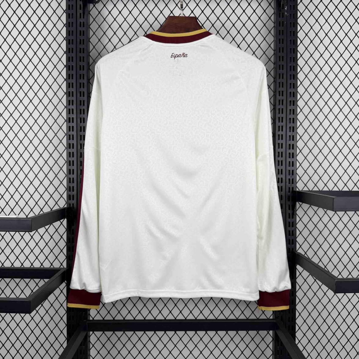 2026 Spain away two star long sleeve fan version S-4XL
