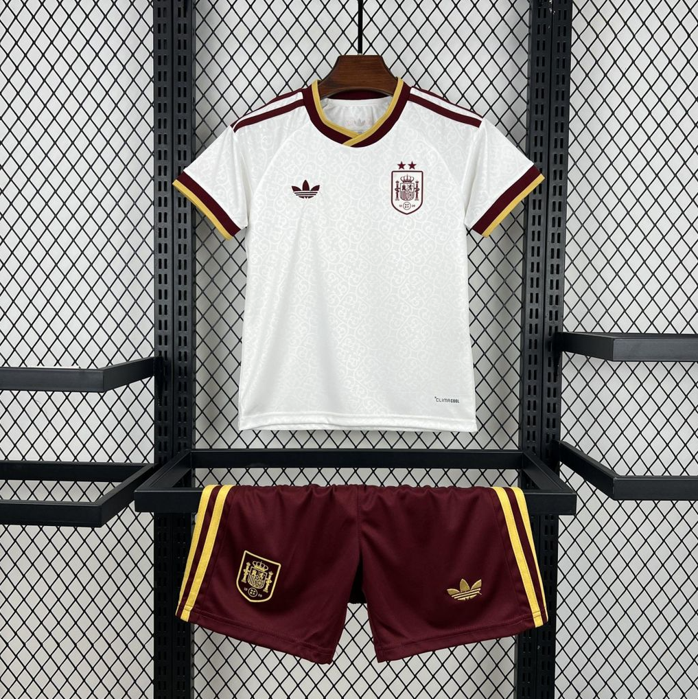 2026 Spain away two star kids version Size 16-28