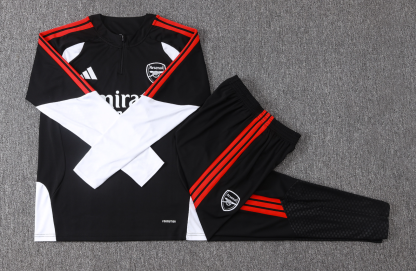 26/27 Arsenal training black half-zip jacket version 