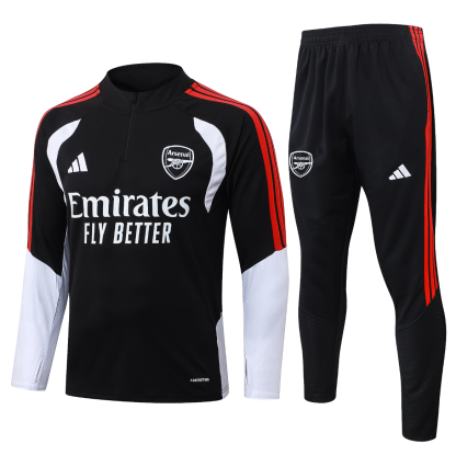26/27 Arsenal training black half-zip jacket version 