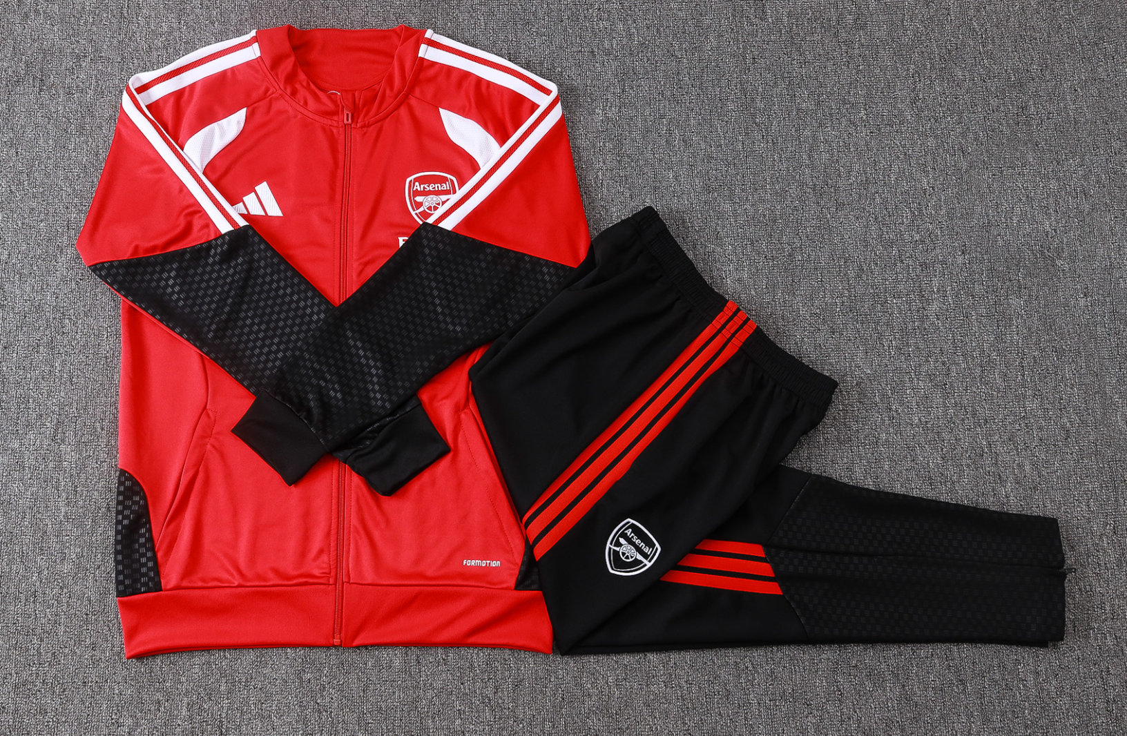 26/27 Arsenal training red full-zip jacket version 