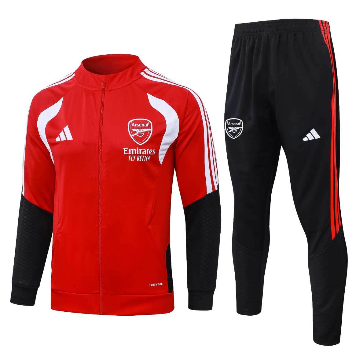 26/27 Arsenal training red full-zip jacket version 
