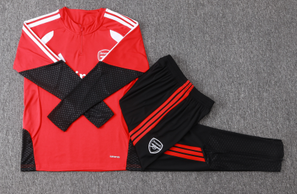 26/27 Arsenal training red half-zip jacket version 