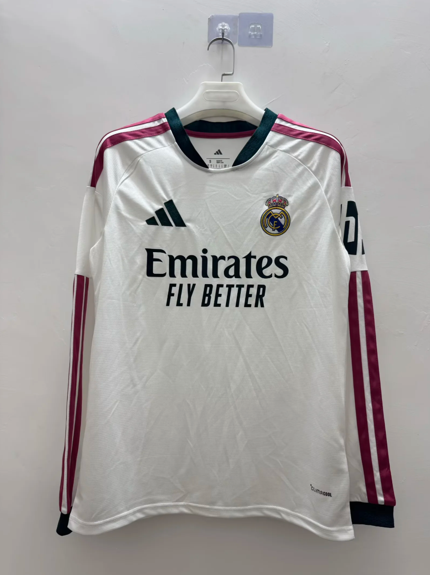 26/27 re@l Medrid home long sleeve fan version S-4XL