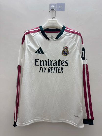26/27 re@l Medrid home long sleeve fan version S-4XL
