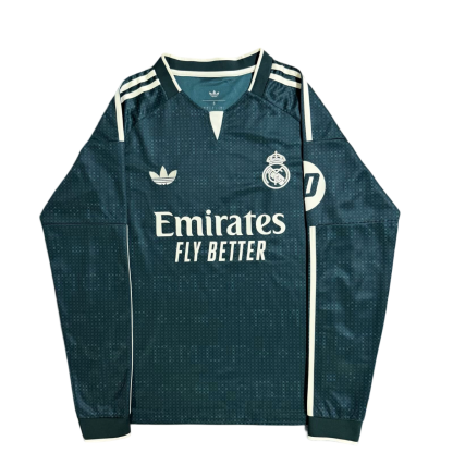 26/27 re@l Medrid away long sleeve fan version S-4XL