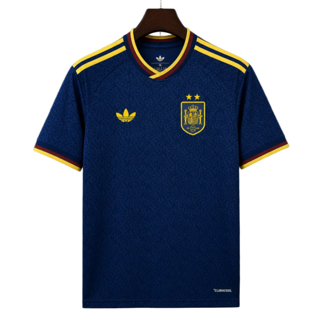 2026 Spain blue two star fan version S-4XL