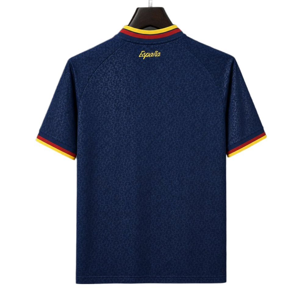 2026 Spain blue two star fan version S-4XL