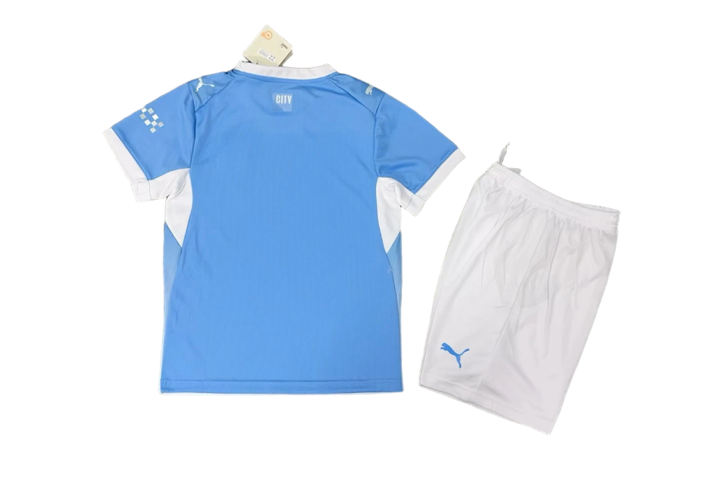 26/27 Man-City home kids version size 16-28