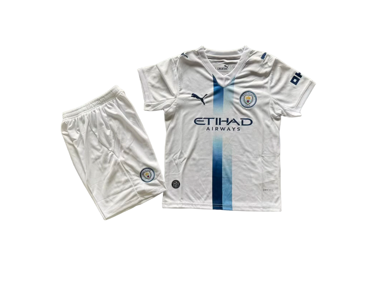 26/27 Man-City white kids version size 16-28