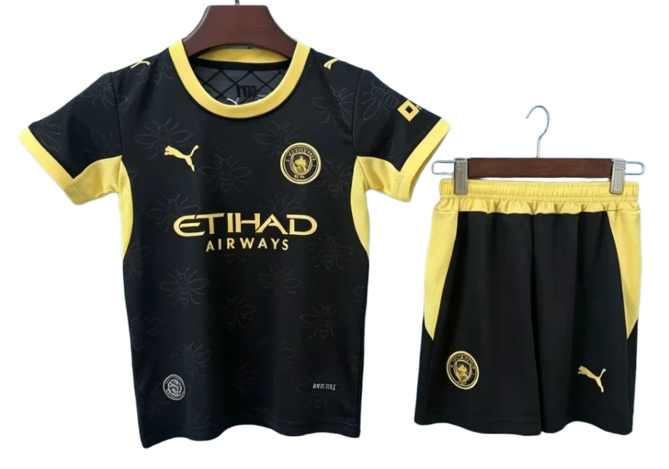 26/27 Man-City away kids version size 16-28
