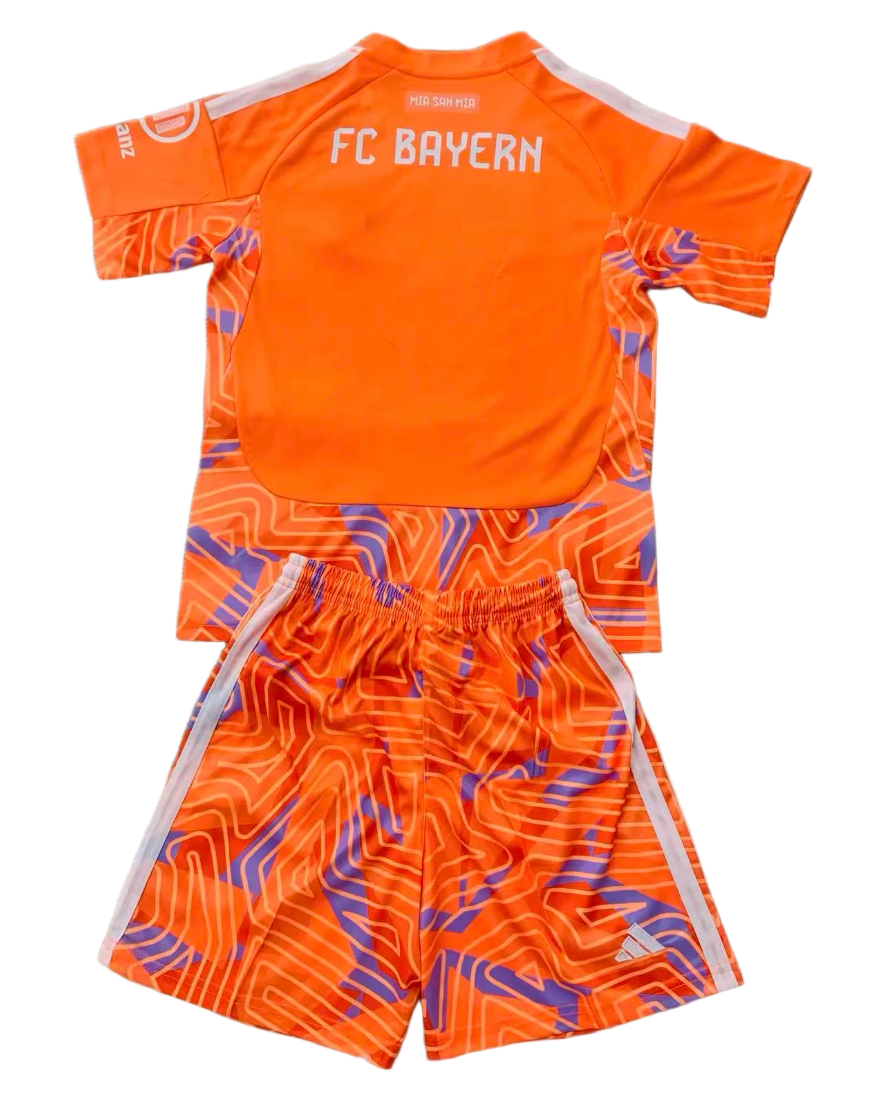 26/27 Bayern goalkeeper orange kids Version size 16-28