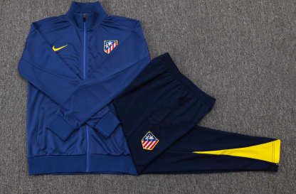 25/26 Atletico Madrid blue Full-Zip Jacket Suit