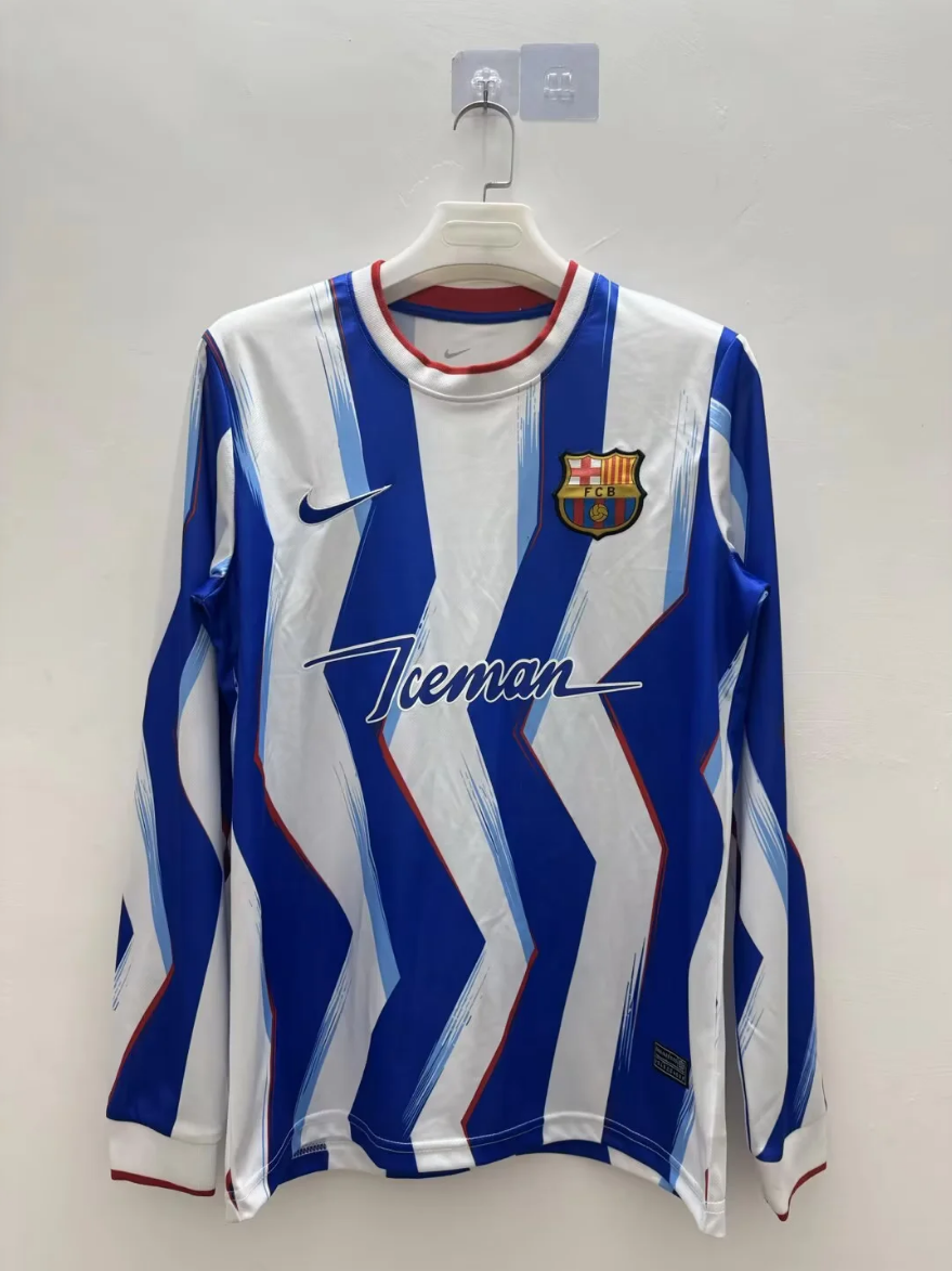 26/27 Barcelona special white long sleeve fan version S-4XL