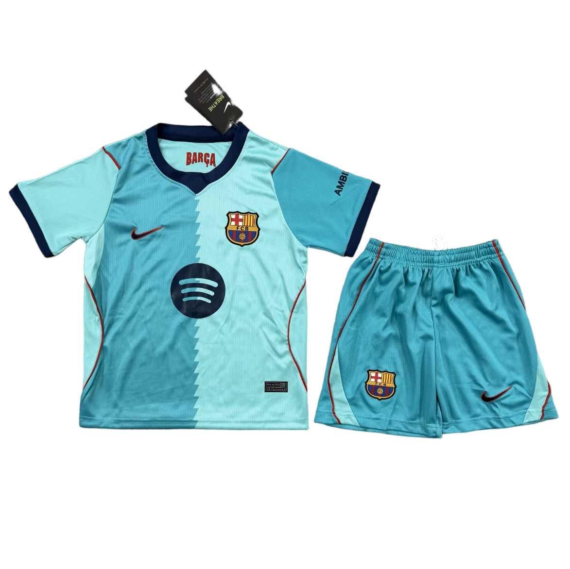 26/27 Barcelona third kids version size 16-28