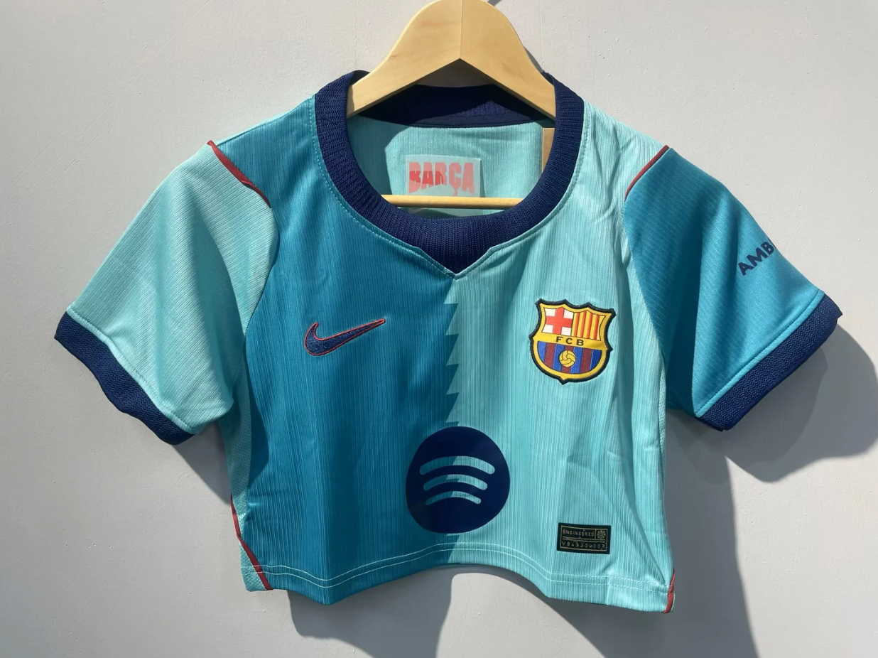 26/27 Barcelona third female short fan version S-XXL