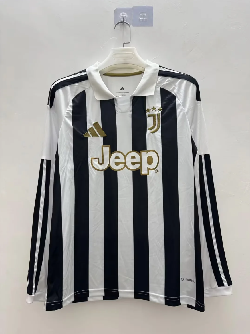 26/27 Juventus home long sleeve fan version S-4XL