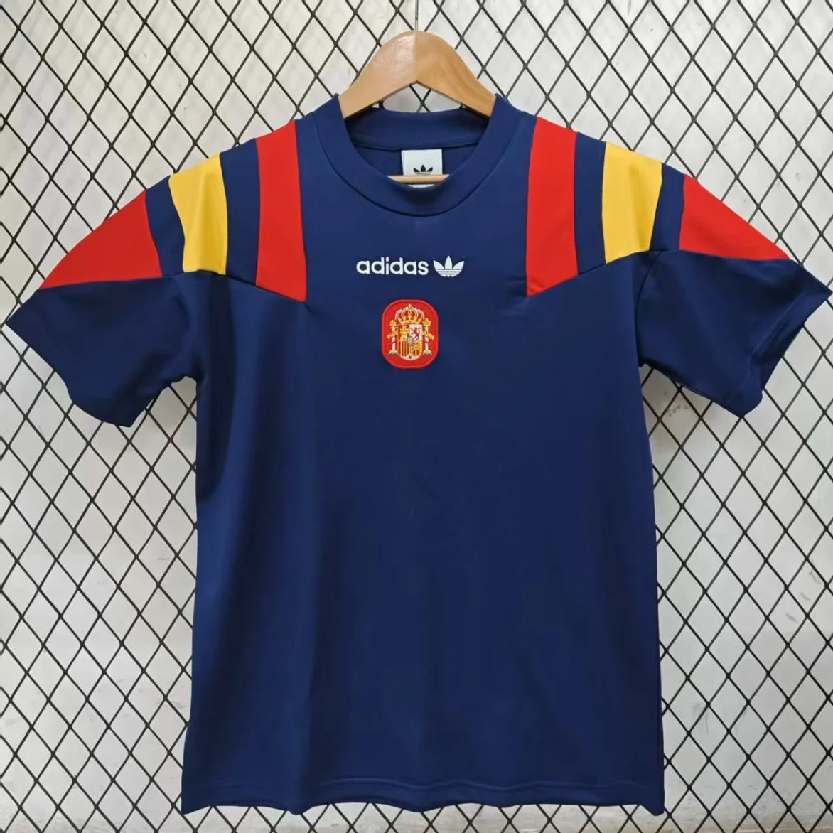 Spain blue cotton retro version S-XXL