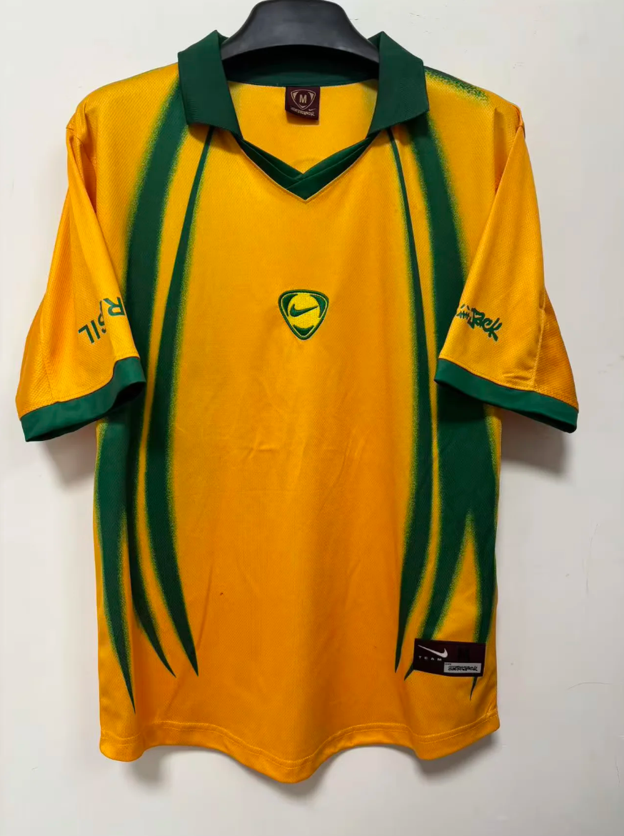 26/27 Brazil yellow retro version S-4XL