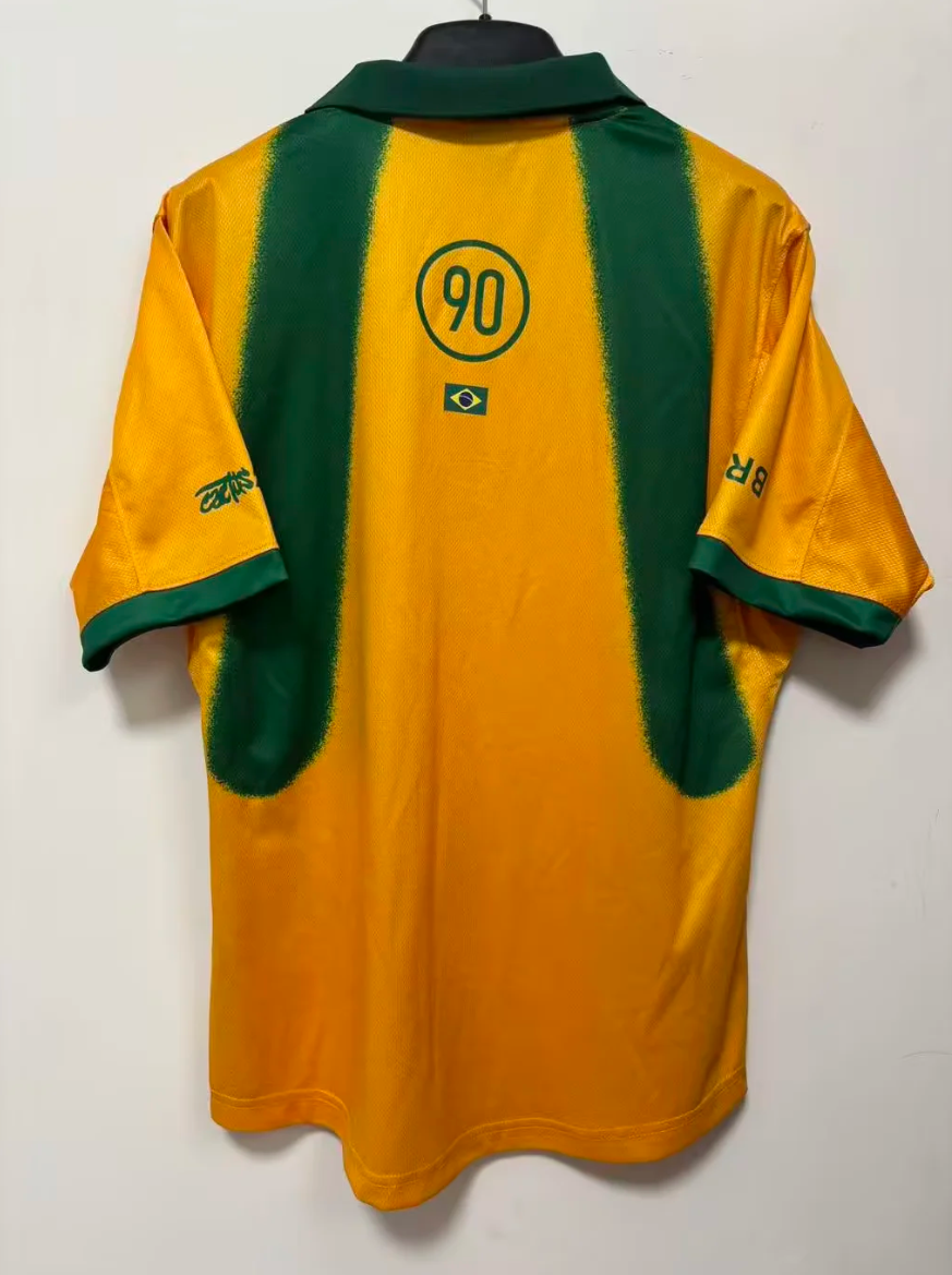 26/27 Brazil yellow retro version S-4XL