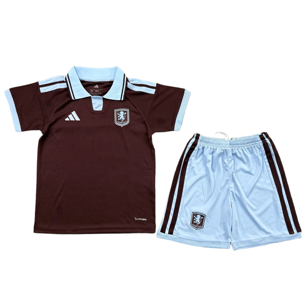 26/27 Aston Villa Home kids version size 16-28