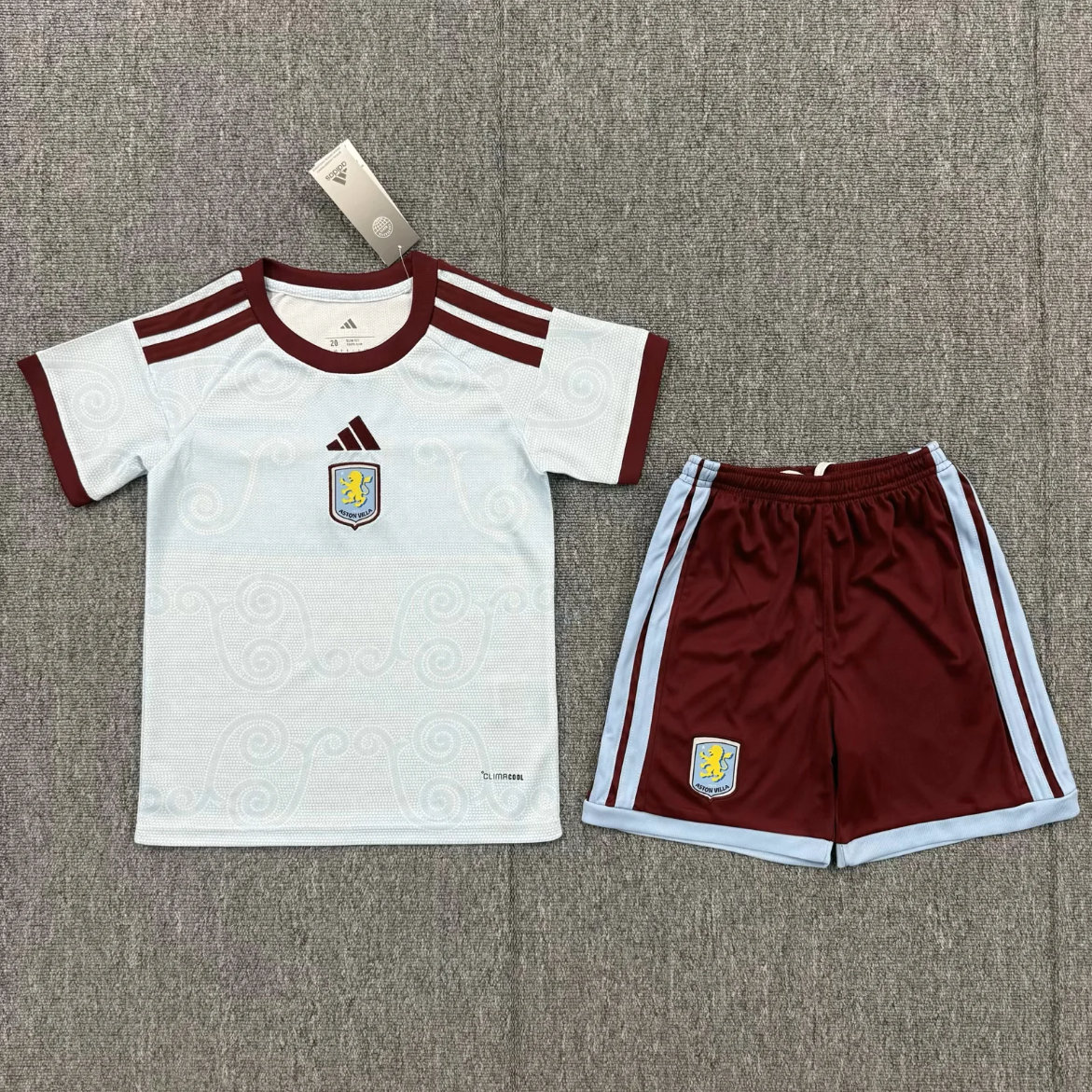 26/27 Aston Villa Away kids version size 16-28