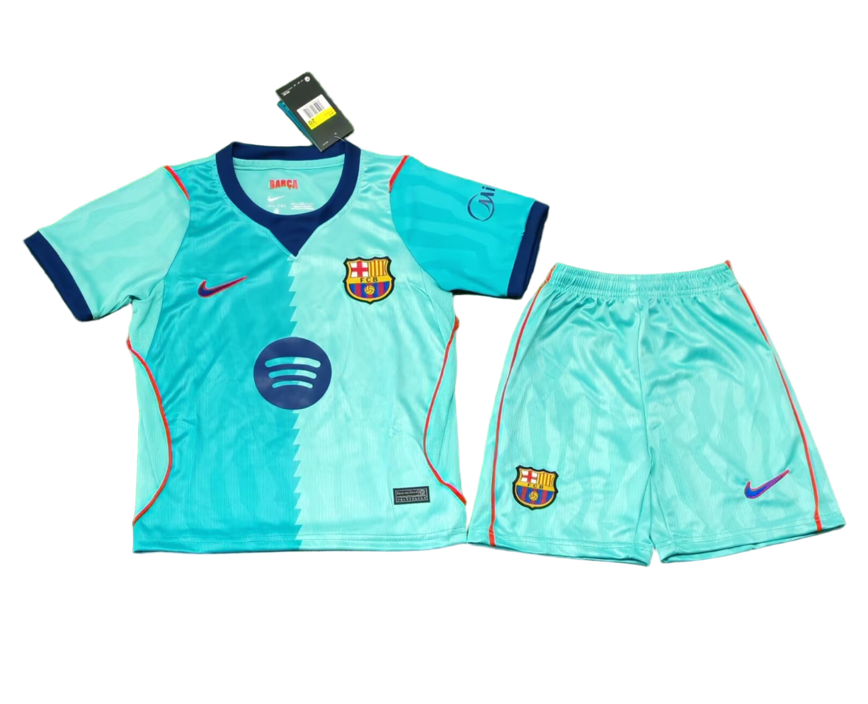 26/27 Barcelona third kids version size 16-28