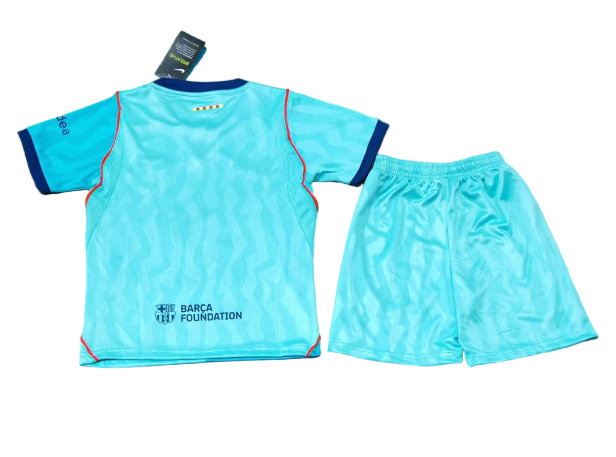 26/27 Barcelona third kids version size 16-28
