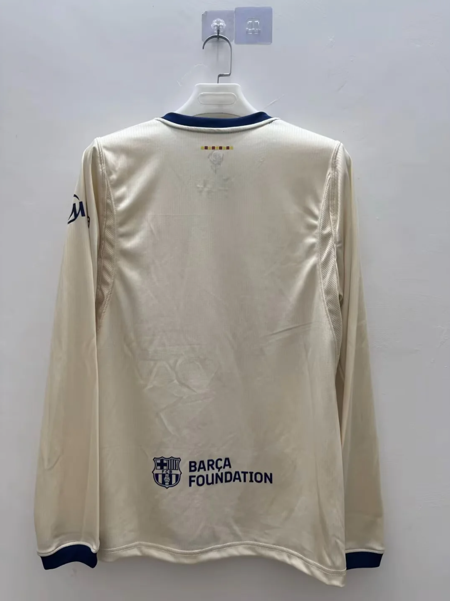26/27 Barcelona 4th long sleeve fan version S-4XL