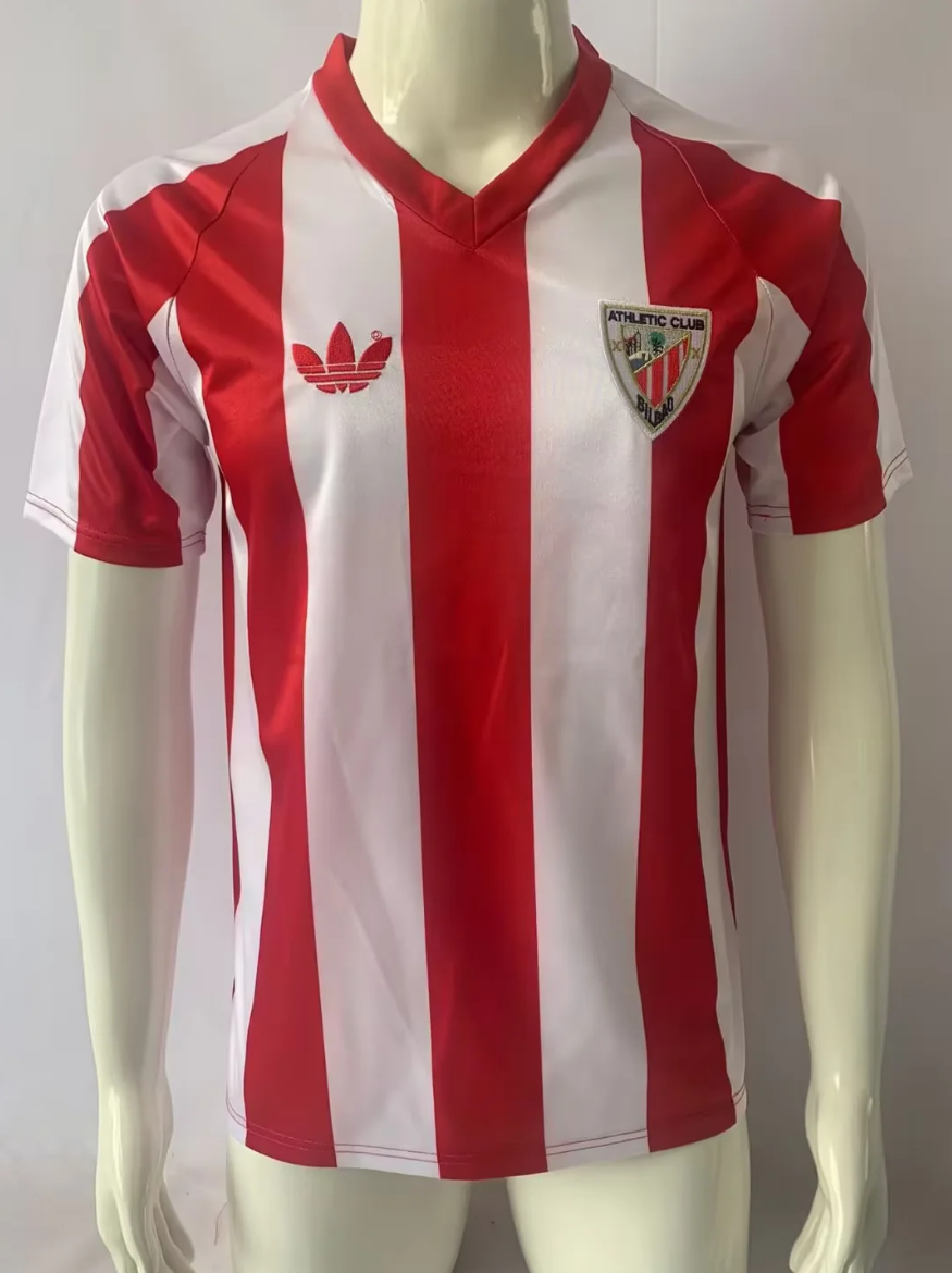 86/87 Athletic Bilbao home retro version S-XXL