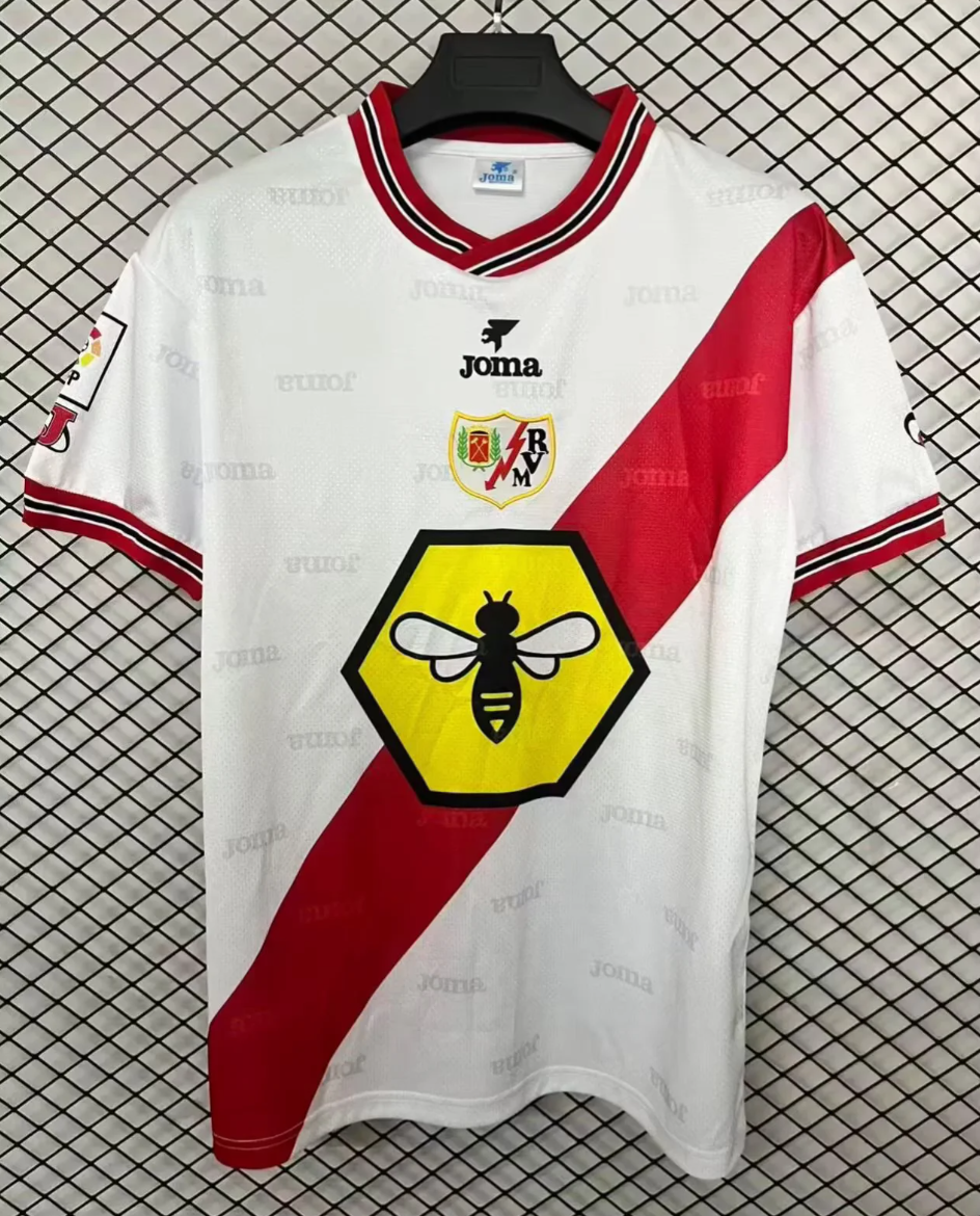 99/00 Rayo Vallecano home retro version S-XXL