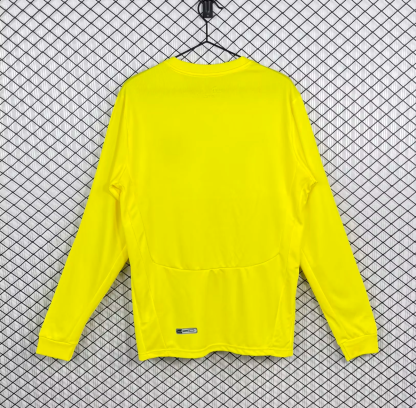 08/09 Villarreal home long sleeve retro version S-XXL