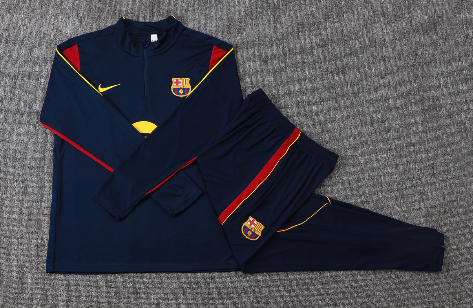 26/27 Barcelona Blue Half-Zip Jacket Suit