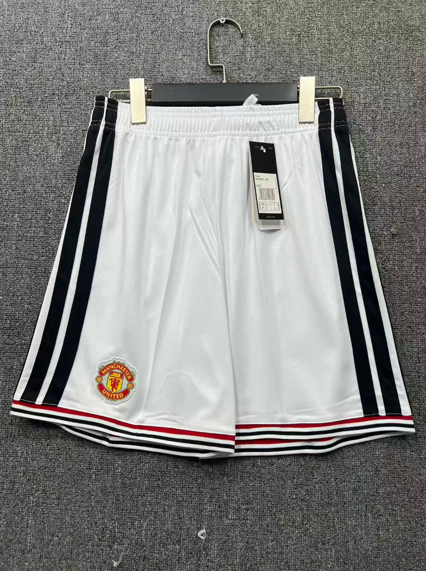 26/27 Manchester United M-U white home fan version short S-XXL