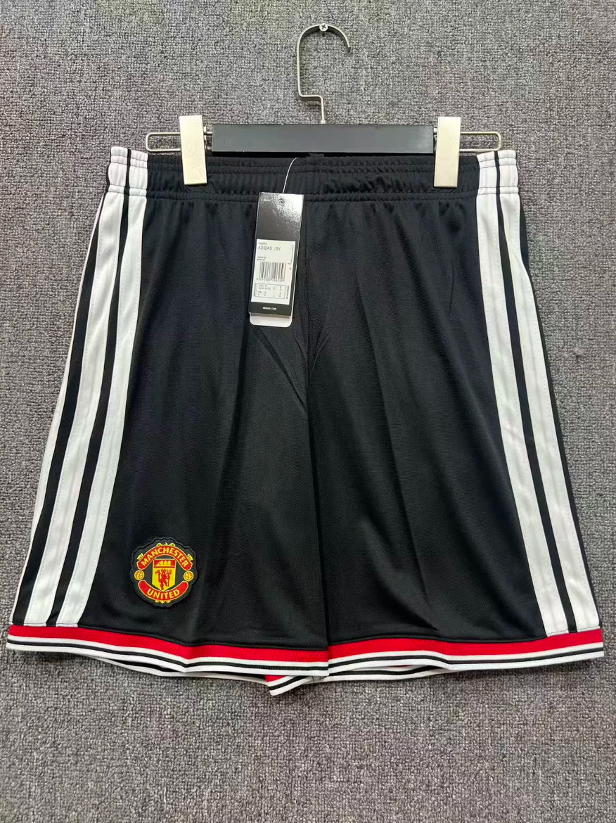 26/27 Manchester United M-U black fan version short S-XXL