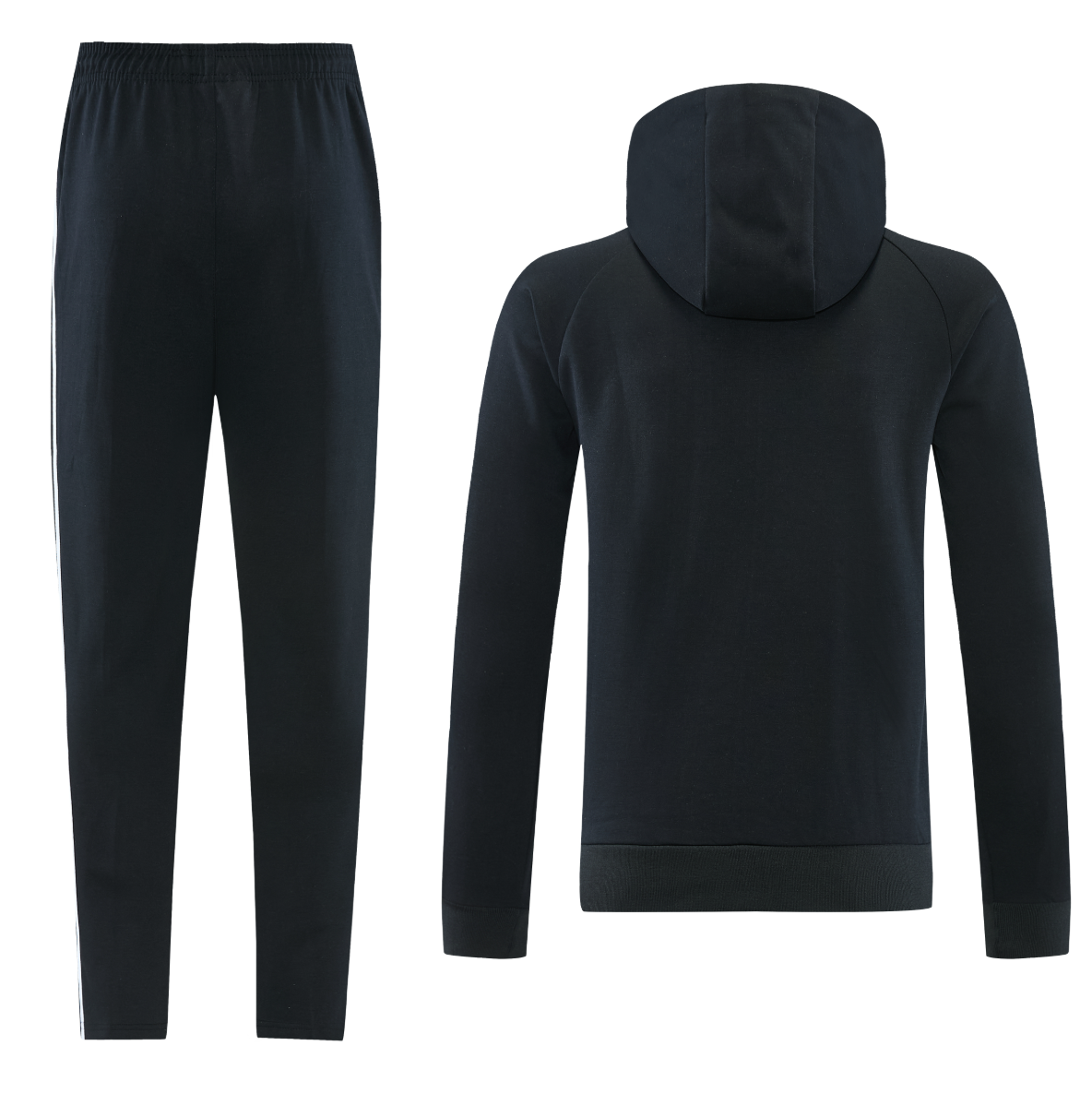26/27 Juventus black Hoodie Jacket +Pants