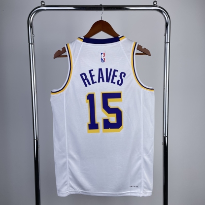 2023 NBA Los Angeles Lakers white version S-XXL