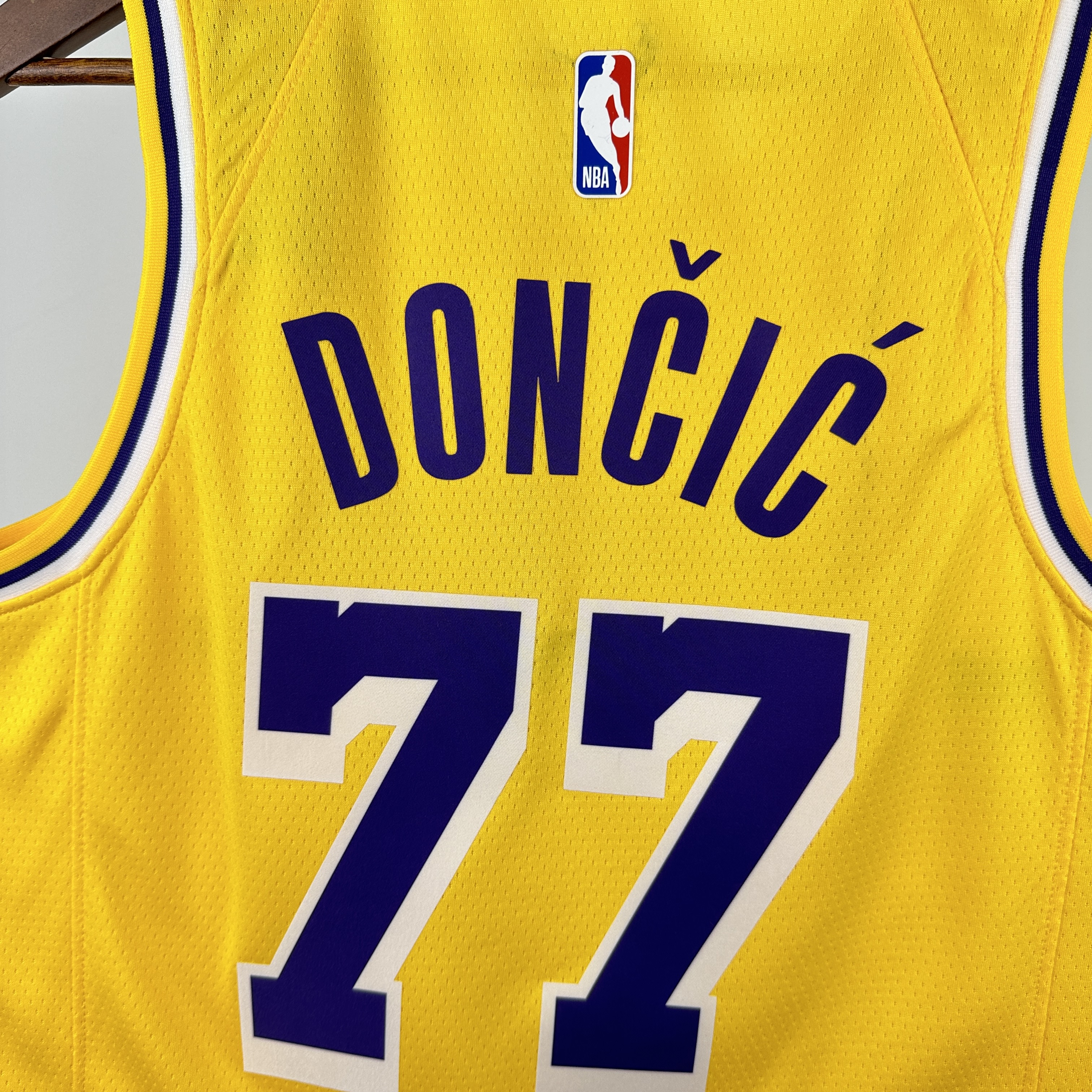 2023 NBA Los Angeles Lakers yellow version S-XXL