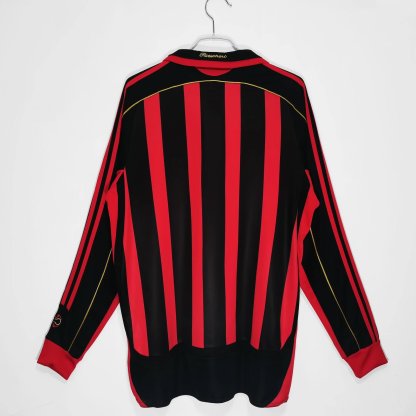 06/07 retro AC MILAN home long sleeve S-XXL