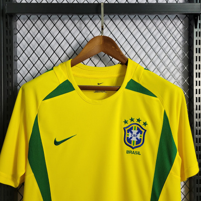 Retro 2002 Brazil home S-XXL