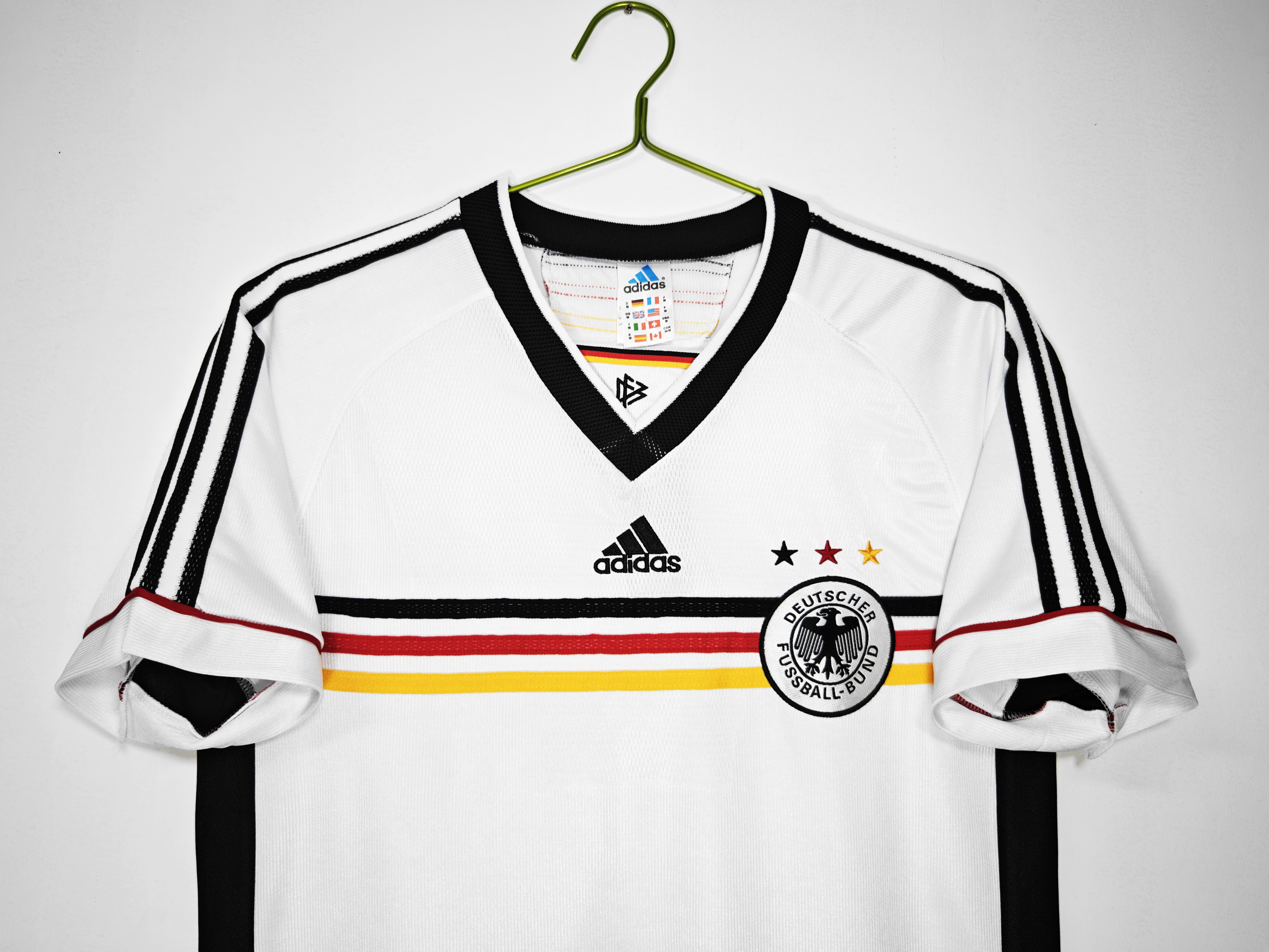 1998 Germany Home retro version S-XXL