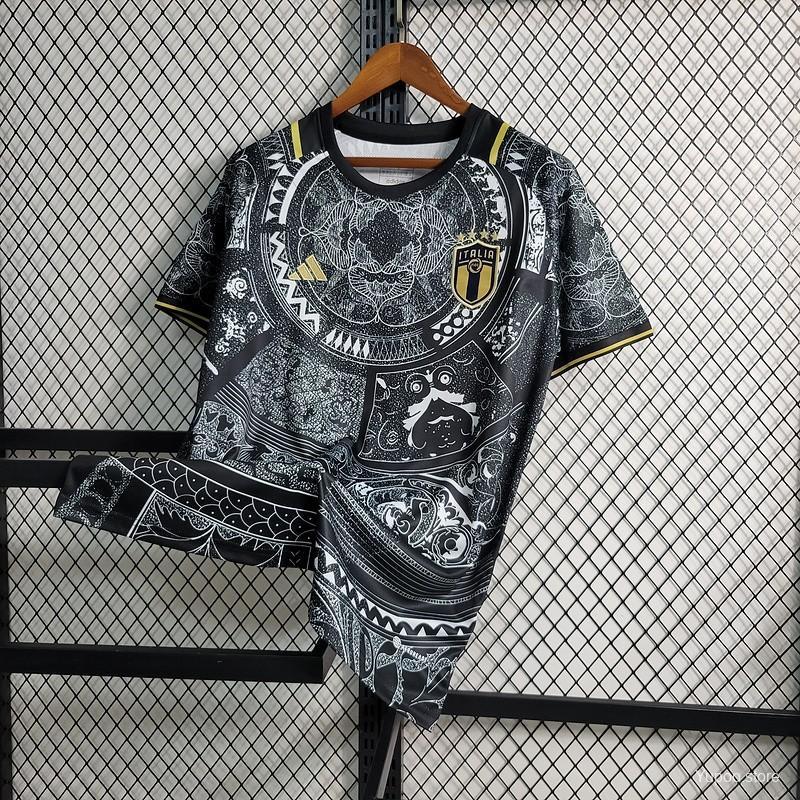 2023 Italy Black Special Jersey  S～XXL