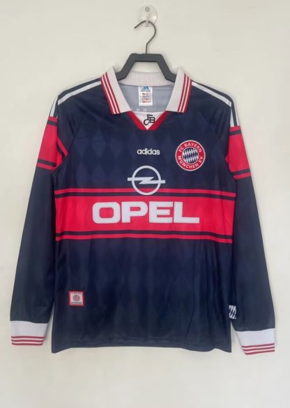Retro Bayern 97/99 home long sleeve S-XXL