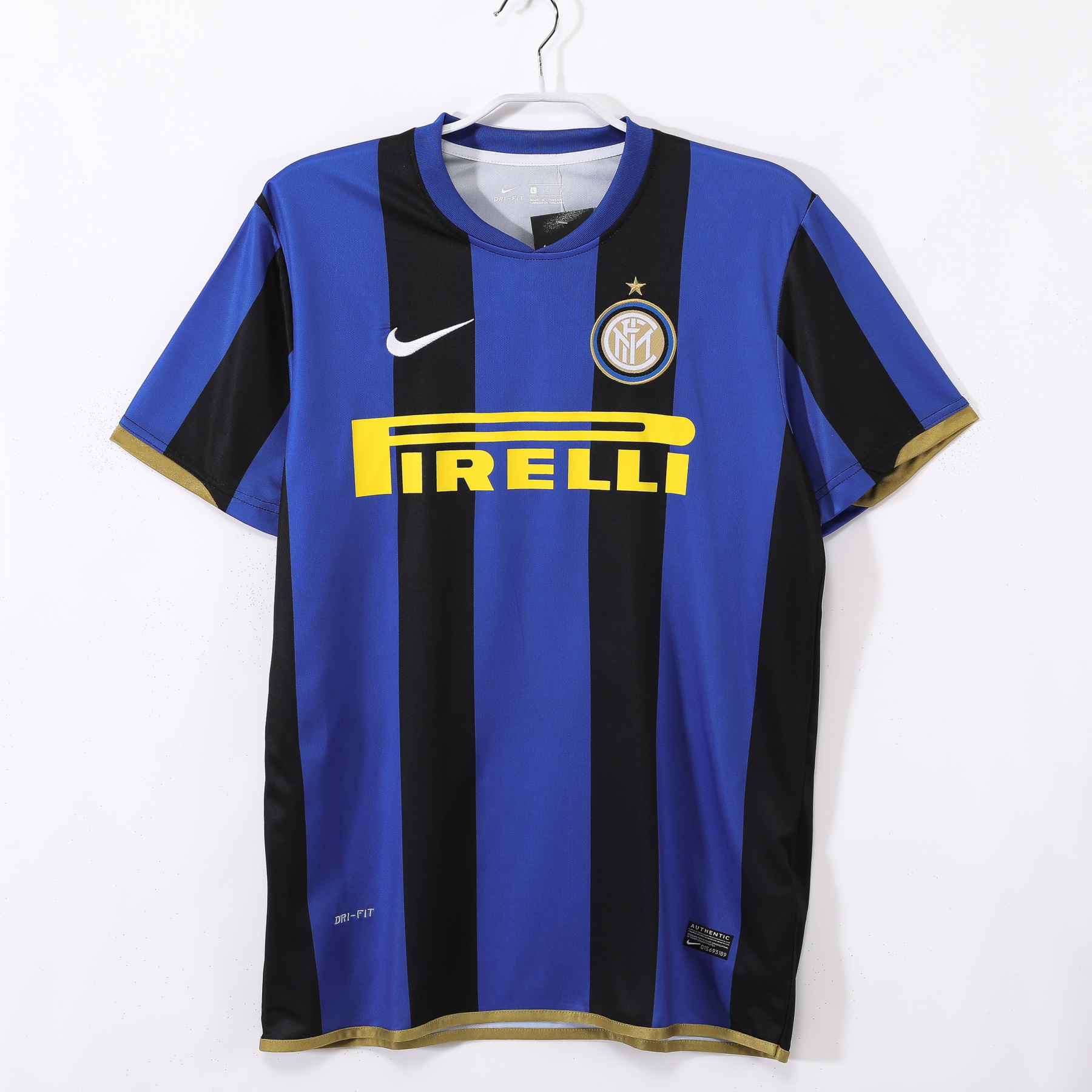 08/09 Inter Milan home retro version S-XXL