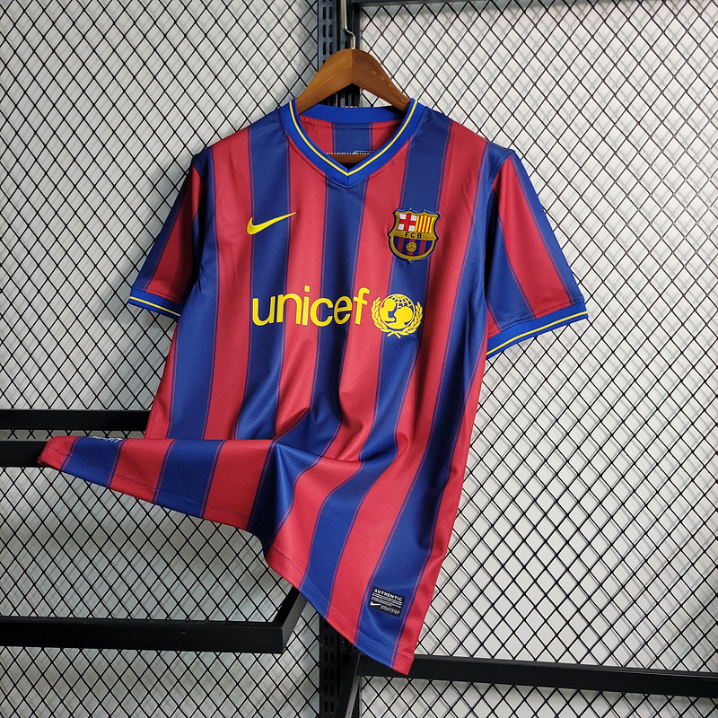 Retro 09-10 Barcelona Home Size S-XXL
